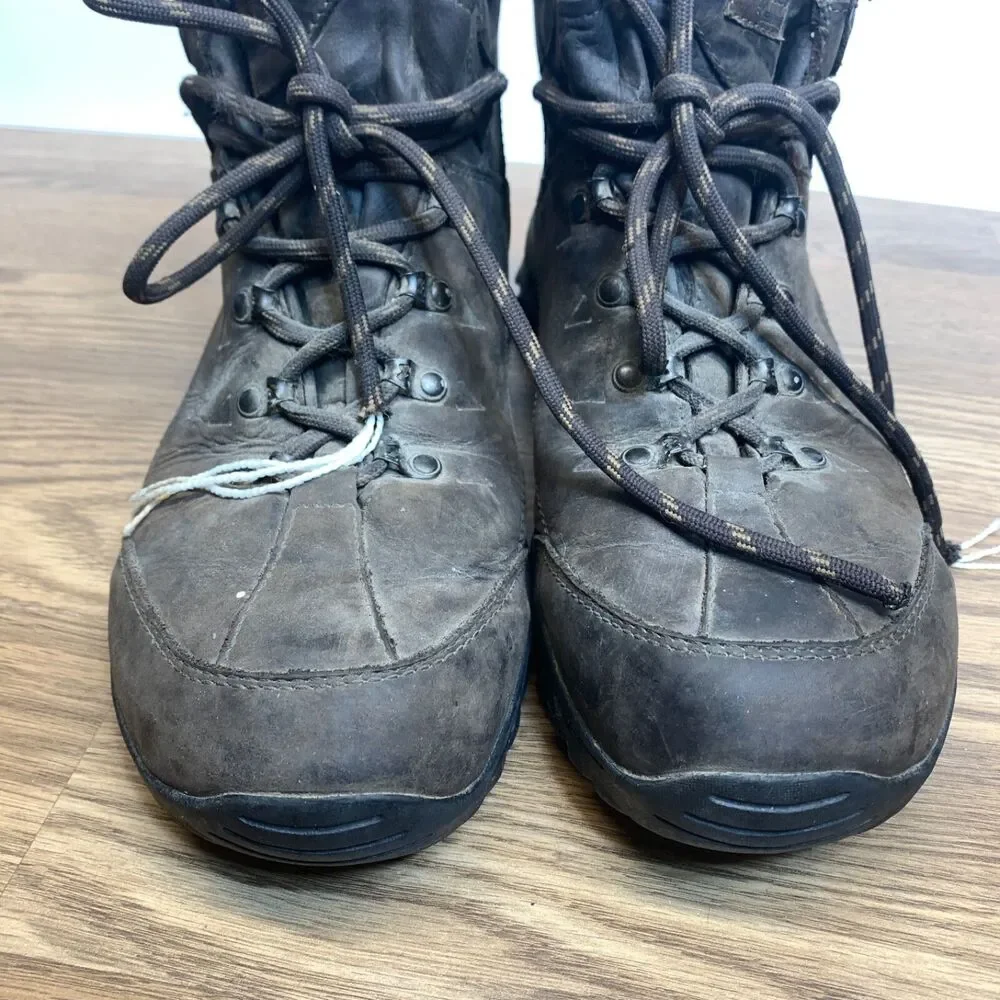Cabelas Meindl Pflege II Gore Tex Hunting Boots Mens 11.5 EE  Brown Hiking Shoes